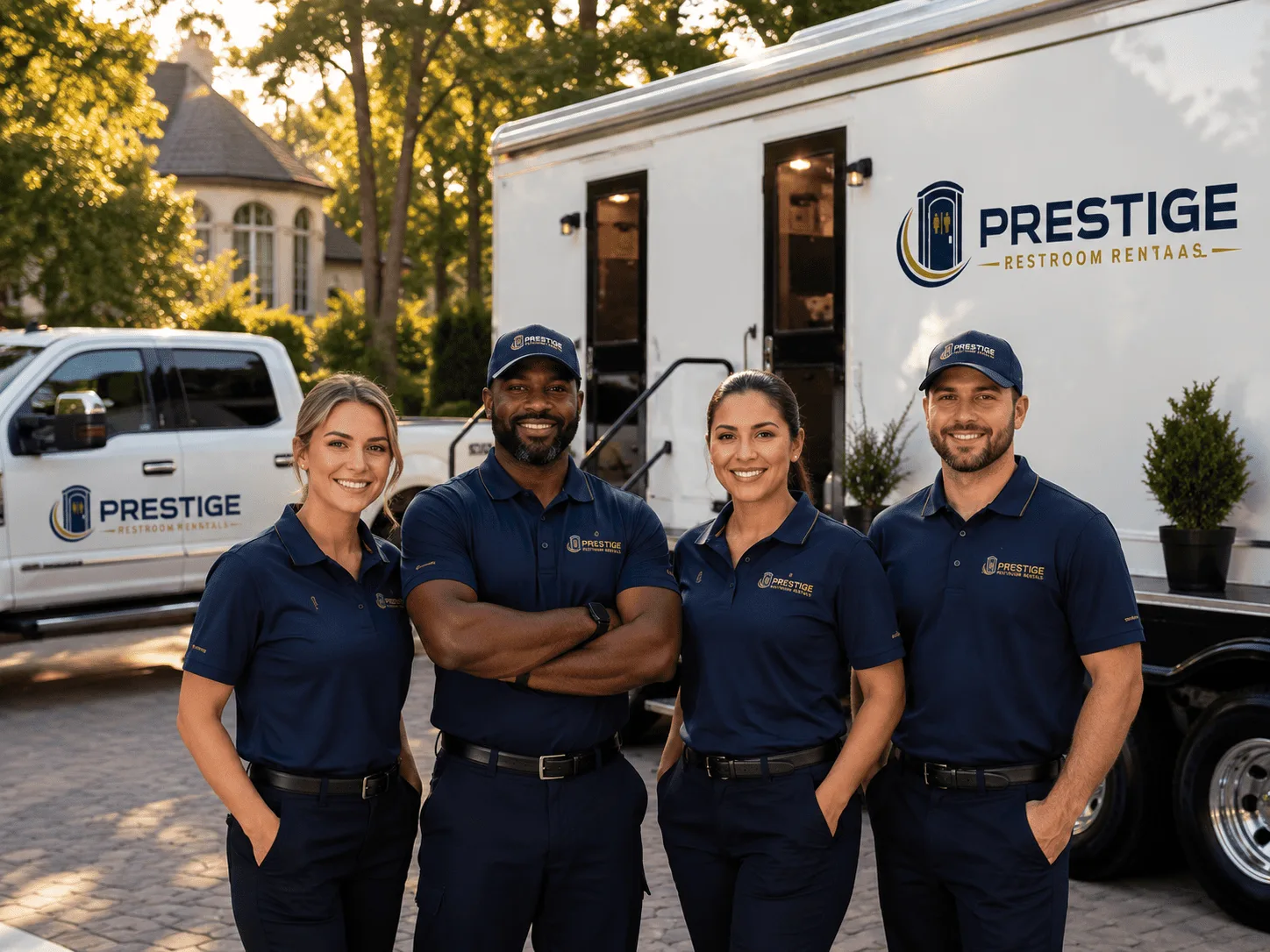 Trusted Luxury Portable Restrooms company in Wilson, LA